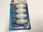 Up The Season Ge C-9 White Replacement Bulbs 7W Spare Christmas Lights. Fixed Price $7.57.