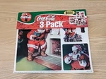 Vtg 1998 Coca Cola Christmas Window Cling Decorations New Read. Fixed Price $5.97.