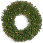 National Tree Company Pre-lit Artificial Christmas Wreath Green Norwood Fir. Fixed Price $255.50.