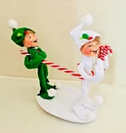 2023 Annalee Christmas 5" "naughty Candy Cane Elves" #510223 Nwt. Fixed Price $37.50.