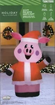 Holiday Living 5967898 Airblown Inflatable 3.5' Pig With Santa Suit - New!. Fixed Price $19.95.