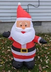 Home Accents Holiday Decor Led Santa Claus Airblown Inflatable Indoor Outdoor. Fixed Price $22.50.