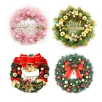 Christmas Wreath Door Hanging Decor Xmas Party Home Wall Garland Ornament Pink. Fixed Price $19.99.
