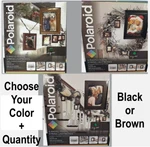 Polaroid Photo String Light Boxes 2PK 10 Frames Black Or Brown Led Wood Garland. Fixed Price $49.30.