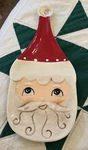 Johanna Parker Transpac Nostalgic Santa Spoon Rest Retro Vntg Christmas Decor. Fixed Price $10.50.
