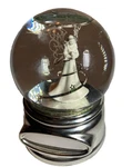 Things Remembered Musical Motion Snow Globe Angel Plays Mozart Lullaby Unengra. Fixed Price $25.95.
