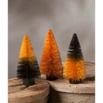 Bethany Lowe Magic Ombre Mini Bottle Brush Trees Set Of 3 Free Shipping. Fixed Price $25.99.