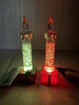 Merry Brite Led Candle Set Of 2 Battery Operated Holiday Decor Flameless. Fixed Price $16.00.