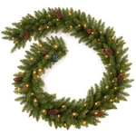9 Ft Battery Operated Christmas Garland W/pine Cones & Timer - Festive Charm. Fixed Price $62.99.