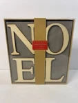 Hallmark Decorative Blocks Noel. Fixed Price $14.85.