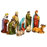 Kurt S. Adler 4 5-INCH Resin Table Piece Nativity, Set Of 9. Fixed Price $65.78.