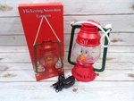 Vtg Days Christmas Flickering Snowman Lantern Winter Decor Iob. Fixed Price $22.98.
