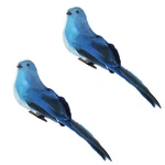 Lwingflyer 2PCS Blue Birds Christmas Tree Decorations 20CMX4.5CMX7.5CM,. Fixed Price $11.67.