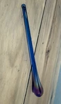 Blue Tear Drop Hand Blow Ornament Glass Christmas. Fixed Price $22.50.