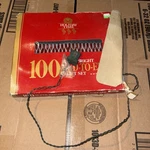 Christmas Holiday Time, 100 Super Bright End-to-end Set Nib Red. Fixed Price $13.00.