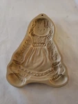 Brown Bag Cookie Art Mold Christmas Raggedy Ann 1985 (second) & Bear 1984. Fixed Price $44.95.