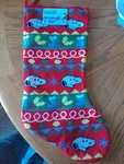 New Peanuts Snoopy 75TH Anniversary 18IN Red Fine Cable Knit Christmas Stocking. Fixed Price $16.99.