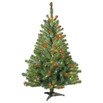 National Company 4 Ft Pre-lit Artificial Medium Christmas Tree, Green. Fixed Price $57.64.