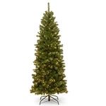 National Tree Company Pre-lit North Valley Spruce Slim 6FT, Green. Fixed Price $71.77.