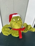 The Grinch Santa Hat Christmas Tree Topper Holiday Decoration New. Fixed Price $29.00.