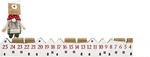 Mud Pie H1 Circa Holiday Gnome Countdown Block 2.25" X 17.5" 43400150. Fixed Price $27.99.