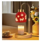 Loowoko Candle Warmer Lamp Red, Christmas Gifts For New Home Decor, Dimmable. Fixed Price $37.95.