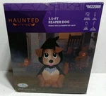 Haunted Living Halloween Reaper Dog 3.5 Ft Lighted Led Airblown Inflatable. Fixed Price $23.79.