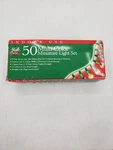 Yule Rite Christmas 50 Multi-color Miniature Light Set String Holiday New Box. Fixed Price $12.99.