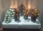 Christmas Wonderland Bear Band Animated Musical Lighted 12 Songs 1997 See Video. Fixed Price $49.95.