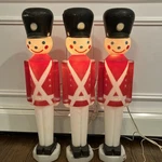 Lot Blow Mold Toy Soldier Nutcracker 31 Empire Carolina Enterprises Christmas. Fixed Price $149.95.