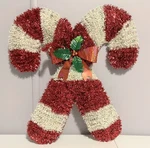 17" Jumbo Candy Cane Decorative Christmas Hanging. Fixed Price $14.99.