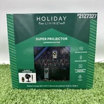Holiday Living Indoor-outdoor Christmas Projector 8 Light Functions & Remote New. Fixed Price $34.99.