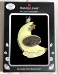 Nib Harvey Lewis "i Love You To The Moon & Back" Swarovski Glow In Dark Ornament. Fixed Price $15.89.