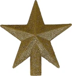 4" Petite Treasures Gold Glittered Mini Star Christmas Tree Inch,. Fixed Price $9.74.