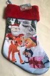 Rudolph The Red-nosed Reindeer Christmas Stocking With Plush CUFF-18". Fixed Price $17.95.