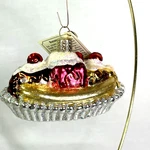 Old World Christmas Glass Banana Split Ice Cream Sundae Ornament Tags. Fixed Price $9.57.