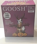 Goosh 12 Ft Halloween Inflatable Haunted Tree W/ Led Lights Outdoor Yard Decor. Fixed Price $79.99.
