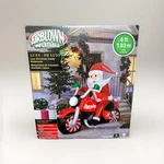 Gemmy Christmas Airblown Inflatable Luxe Santa 5.5 Ft Tall Openbox. Fixed Price $99.97.