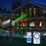 Outdoor Christmas Laser Projector, 8 Patterns, Waterproof, With Remote & Timer. Fixed Price $14.42.