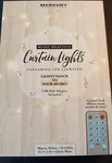 Merkury Inn 78 Led Music Reactive Cascading Curtain Lights W/remote. LOT#94. Fixed Price $6.50.