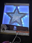 Wondershop Target Led Lit Christmas Tree Topper Multicolor New Holiday. Fixed Price $11.99.