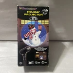 Ez Illuminations Holiday Led Snowman Projector - Open Box Tested, Works. Fixed Price $14.00.