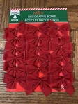 Christmas House Bow Red Mini-brand New-ships Same Business Day. Fixed Price $12.88.