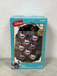 Disney Christmas Santa Stitch Blinking Holiday Led String Lights (8PC). Fixed Price $26.95.