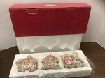 Fitz Floyd Candy Lane Express 3 Car Train Set Christmas Holiday Decorations. Fixed Price $50.00.