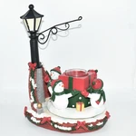 Yankee Candle Christmas Snowmen Spinning Musical Hanging Tart Oil Burner Holder. Fixed Price $49.99.