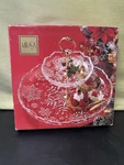 Vintage Mikasa 2 Tier Server 10 Snowflake Original Box 960/344 New!. Fixed Price $29.99.