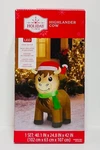 New Holiday Time 3.5 Ft Highlander Cow Christmas Led Airblown Inflatable. Fixed Price $29.95.