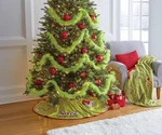 Dept 56 - Merry Grinchmas How The Stole Christmas Tree Skirt 48" X. Fixed Price $30.00.