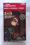 Gemmy Led Lightshow Projection Plus Christmas Whirl Motion + Static Projector. Fixed Price $13.50.